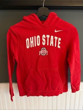 Nike Youth Red Ohio State Hoodie